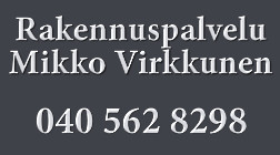 Rakennuspalvelu Mikko Virkkunen logo